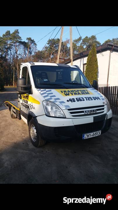 Zdrowa autolaweta do 35 tonyIVECO DAILYDł45m diesel Barlinek