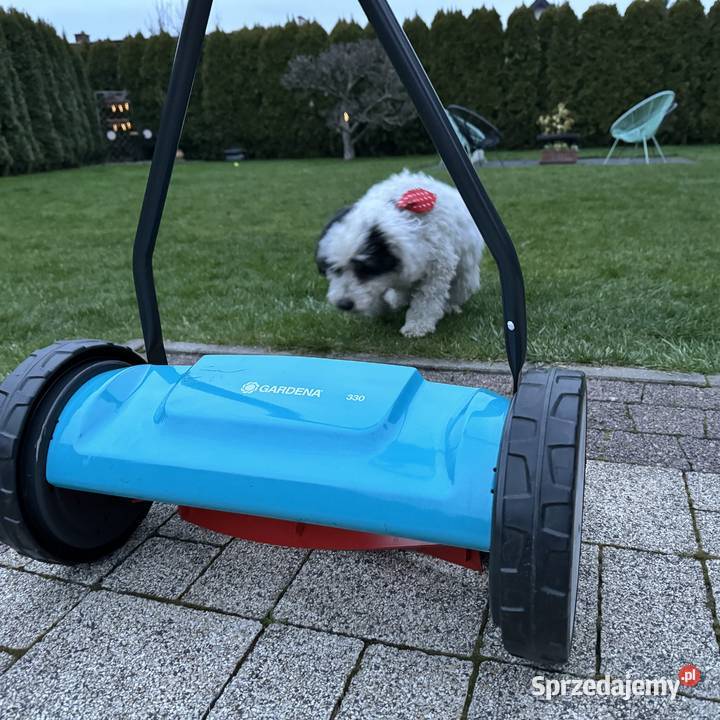 Bębnowa rotacyjna kosiarka ręczna Gardena 330 Lubin sprzedam