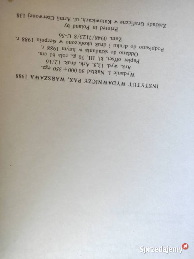 Magdalena Jan Dobraczyński 1988 świętokrzyskie Kielce sprzedam