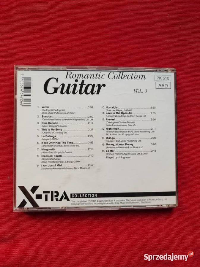 Romantic collection guitar 3 płyta cd 1 płyta Kielce sprzedam