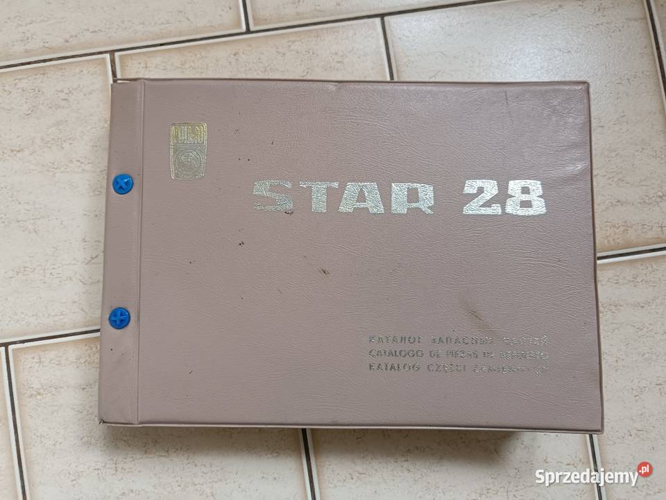 Star 28 katalog części zamiennych 1974r Pruszków sprzedam
