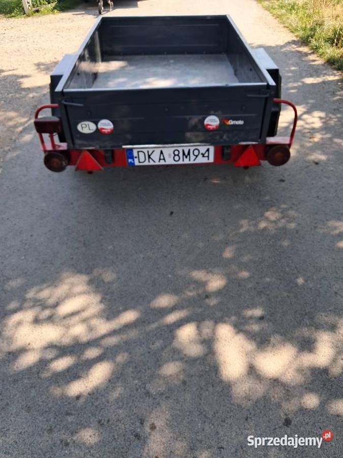 Przyczepka samochodowa zarejestrowana dolnośląskie Kamienna Góra sprzedam