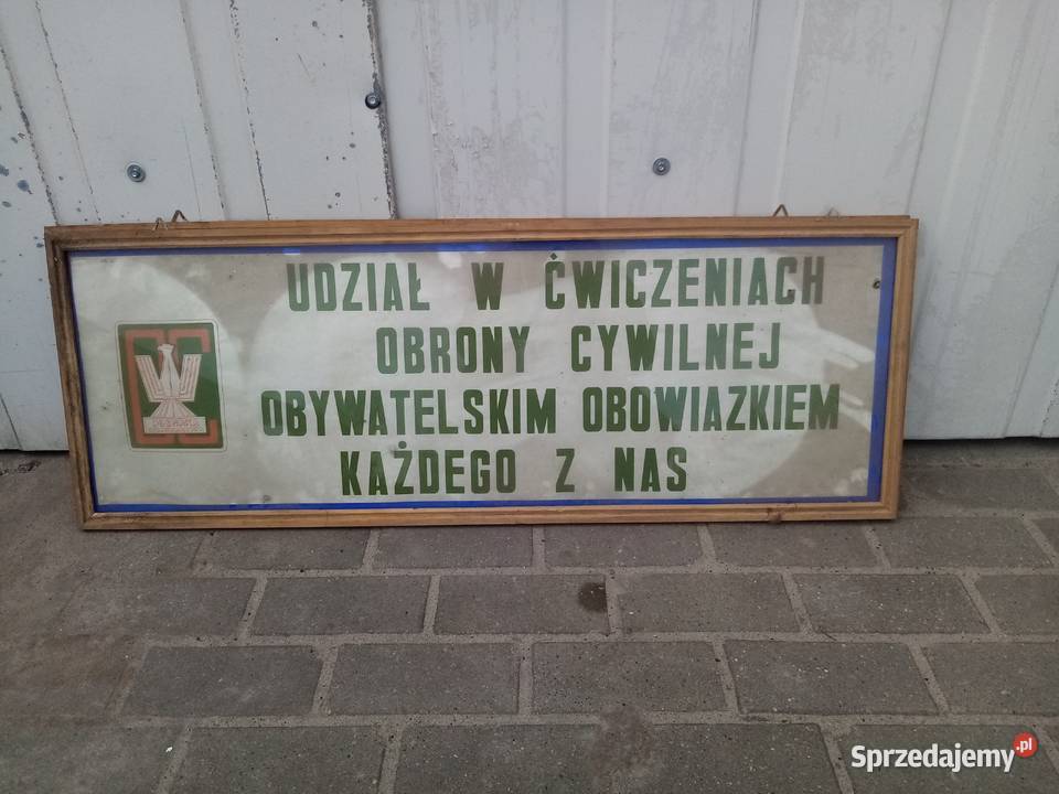 Tablice PRL Zgniła Struga sprzedam