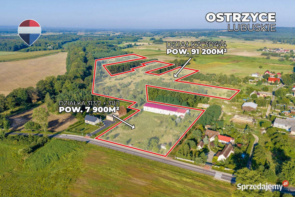 Działka 99100 m budynek prodmagazyn mieszkanie