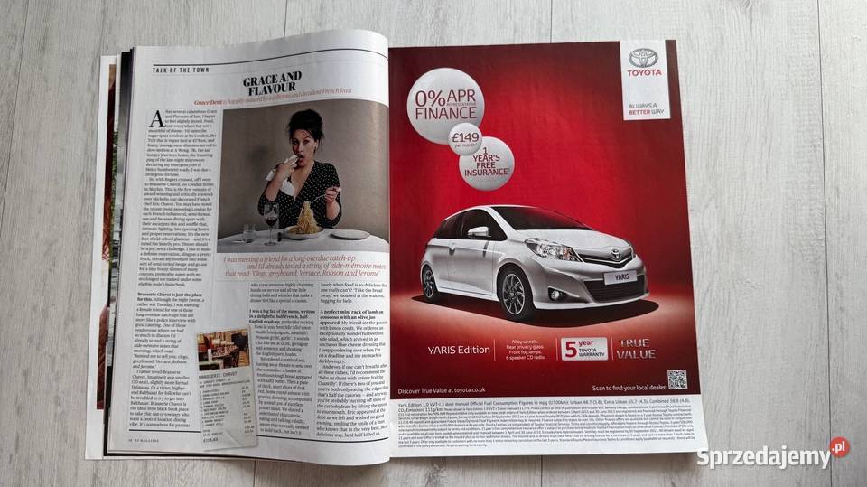 NOWA Gazeta Evening Standard Magazine angielsku łódzkie