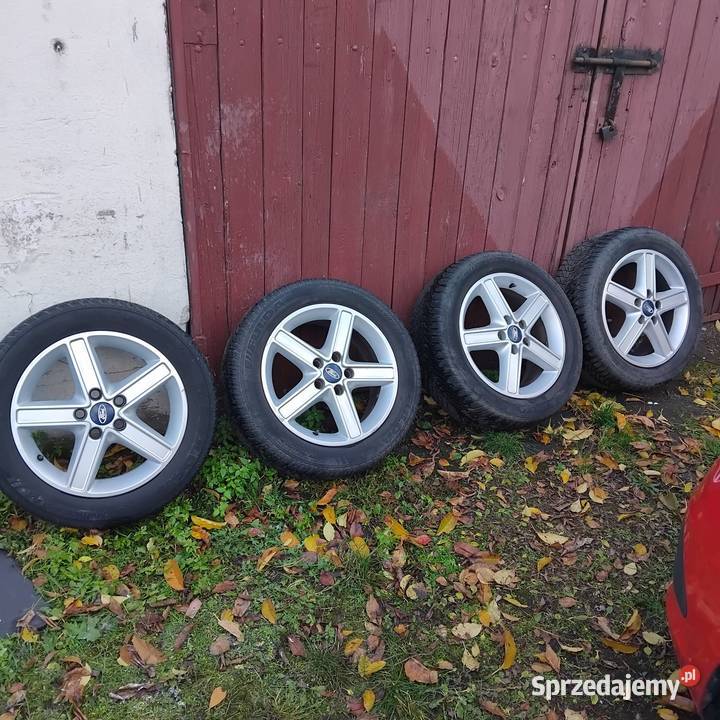 Alufelgi z oponami zimowymi 16 rozstaw 5x108 Płock