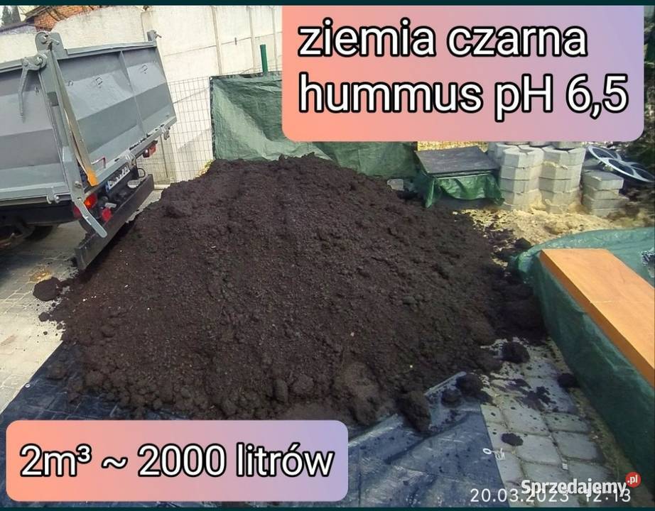 ZIEMIA OGRODNICZA 25TONY OKOŁO 2325 M Mysłowice