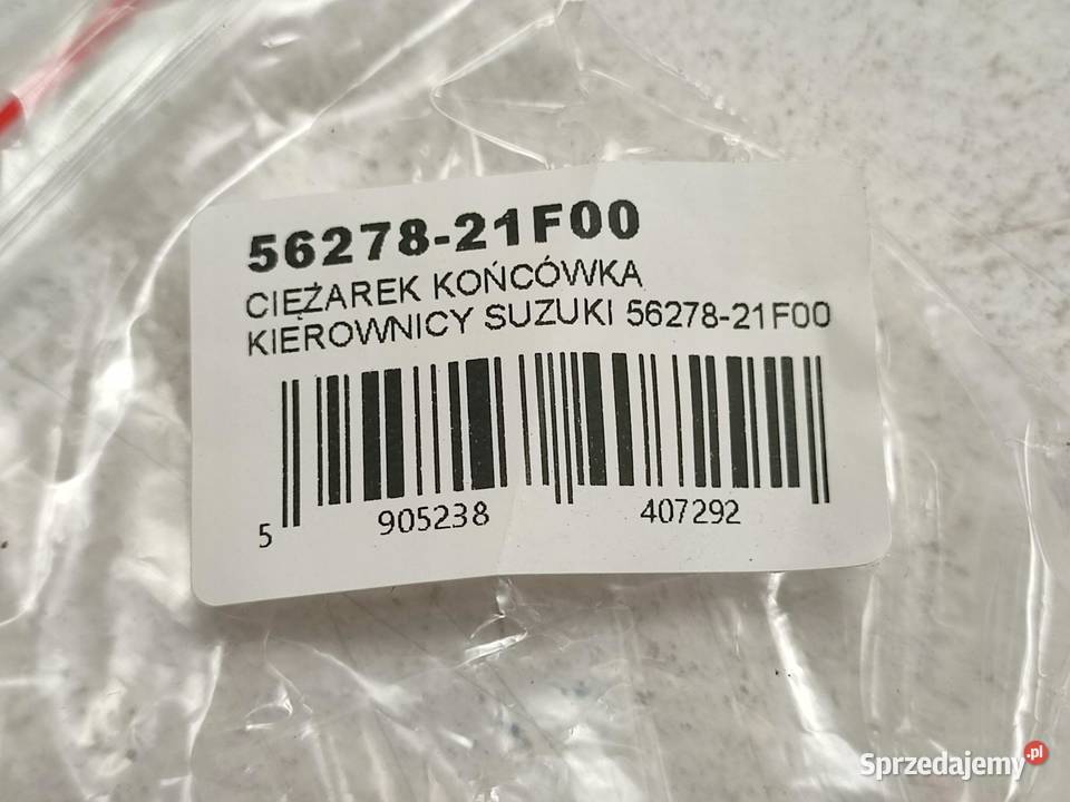 CIĘŻAREK KOŃCÓWKA KIEROWNICY SUZUKI UC125UX
