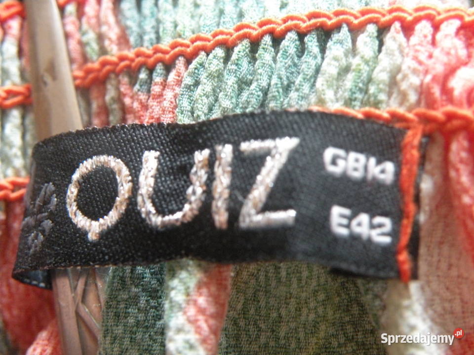 Bluzka QUIZ w stanie Rozmiar XL 42 Rozmiar 40(L) Andrychów