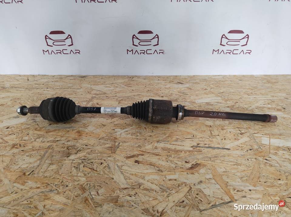 Półoś Długa Prawa Citroen DS7 20 HDi 9812229580 Pleszew sprzedam