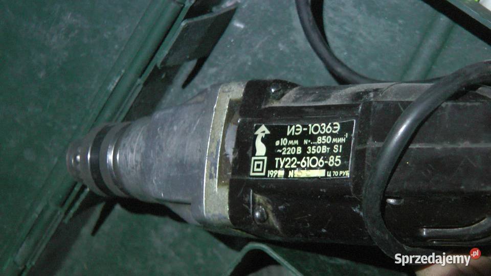 wiertarka ruska rosyjska Wiertarki i wkrętarki Ostrowiec Świętokrzyski sprzedam