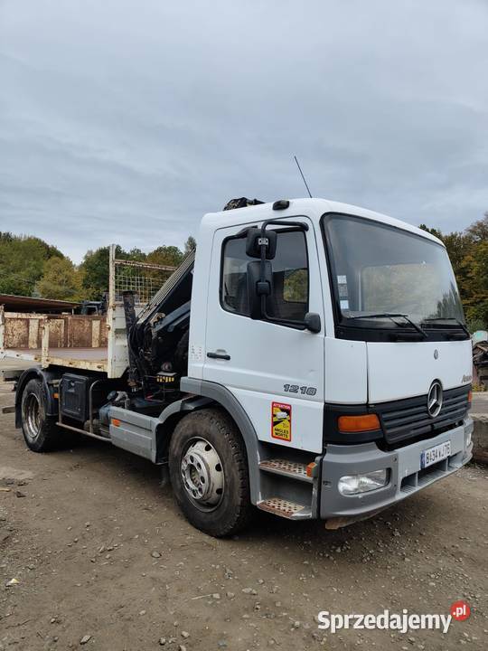 MercedesBenz ATEGO 1218 4x2 Wywrotka z żurawiem Tymowa