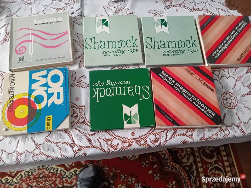 Taśmy sprzedam