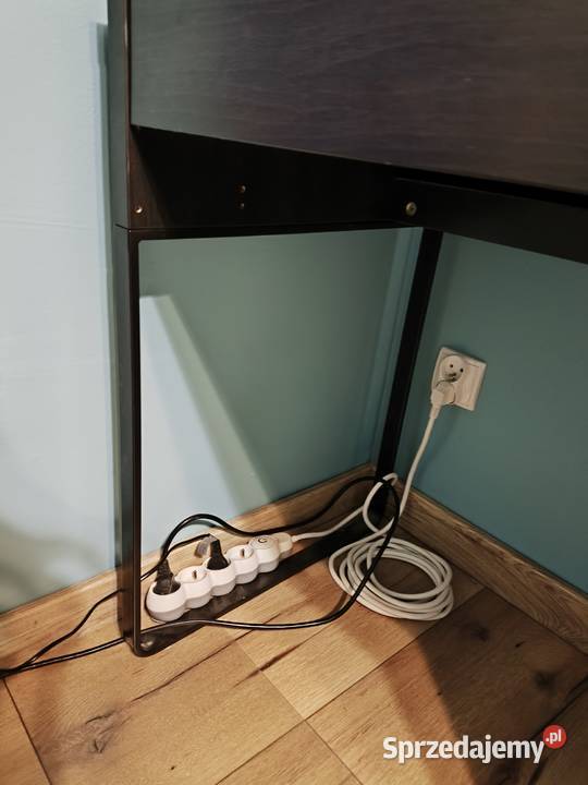 Biurko Ikea Micke czarne Rumia