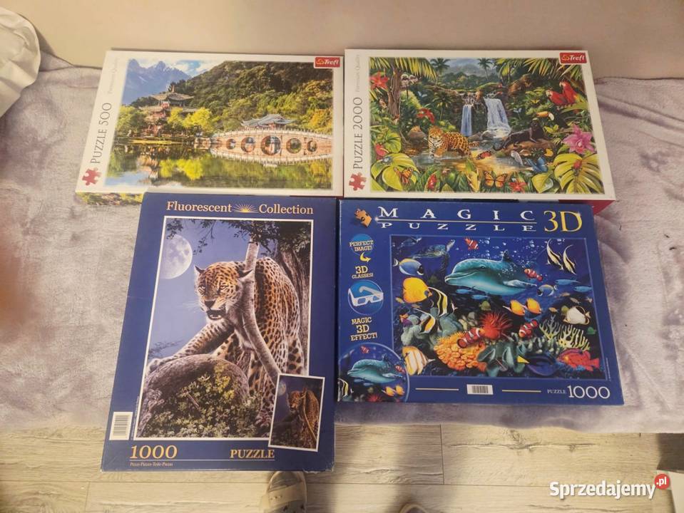Puzzle 500 1000 i 2000 elementów OKAZJA Wrocław