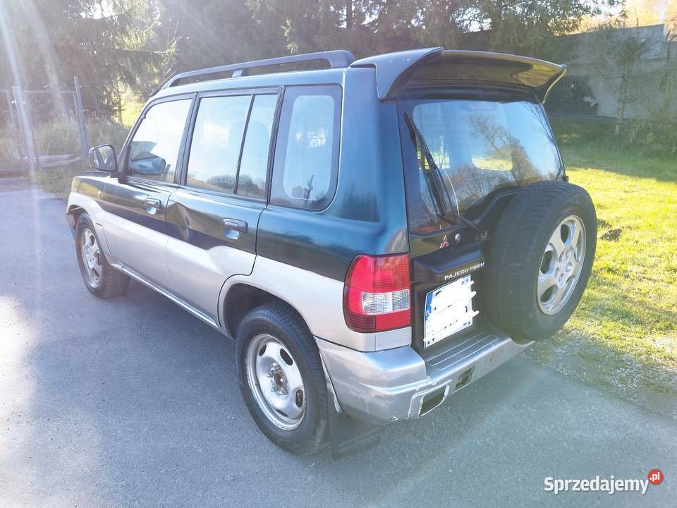 Mitsubishi Pajero Pinin 18 LPG Rok produkcji 2002 Samochody osobowe Mogilany