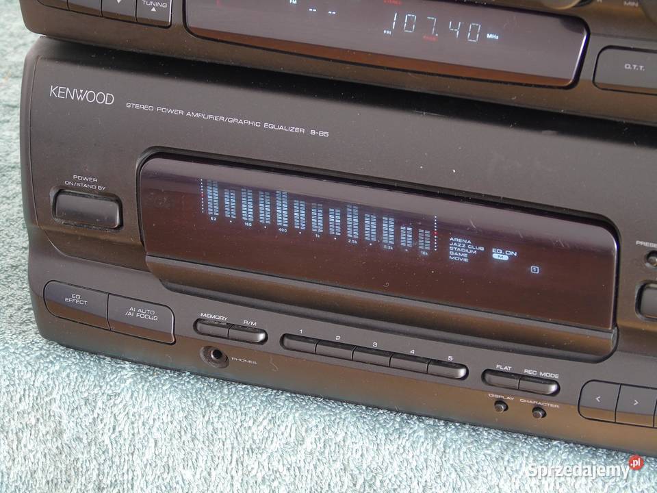 Wzmacniacz radio i korektor graficzny Kenwoo Jasło