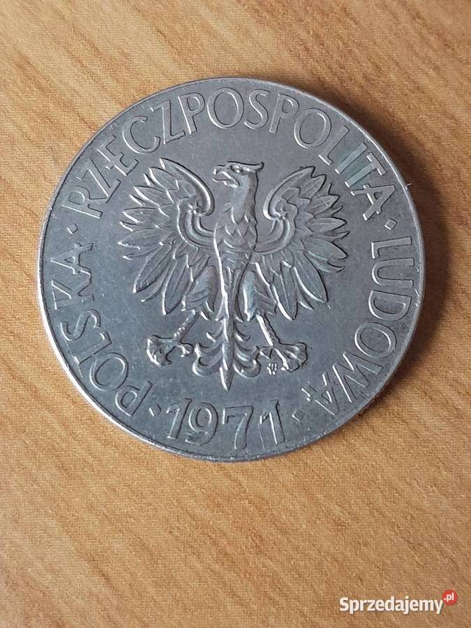 Moneta 10 1971 TKOŚCIUSZKO Polkowice sprzedam