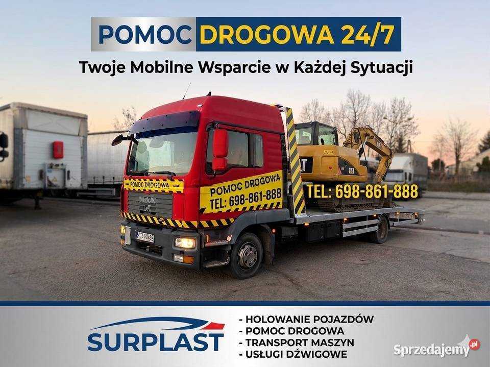 Pomoc Drogowa Auto Laweta Ładna