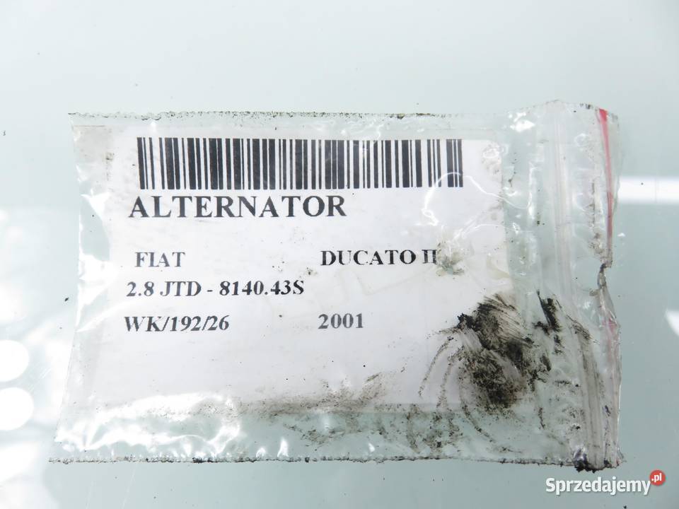 ALTERNATOR FIAT DUCATO II 28 JTD A3053