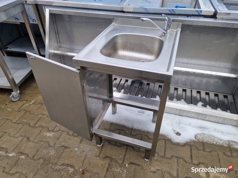 Zlew Gastronomiczny 1 Komorowy Z Drzwiami 506085 Ostrów Wielkopolski