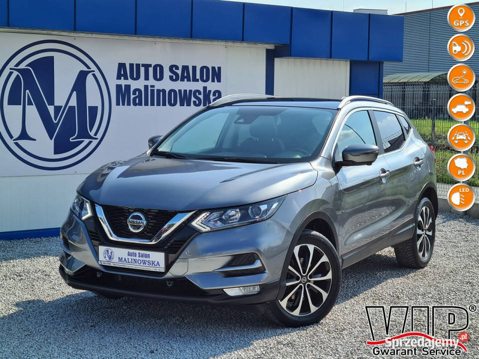 Nissan Qashqai Automat SzklanyDach Navi Kamera Wągrowiec