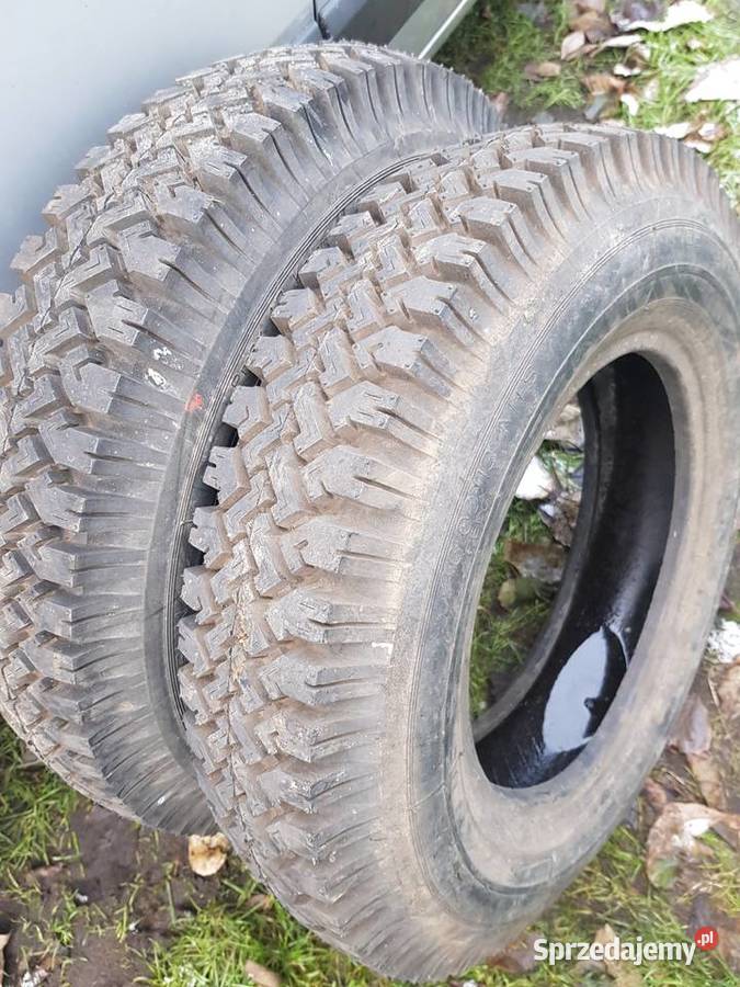 Trabantprzyczepka2 nowe opony z DDR 13 Barlinek