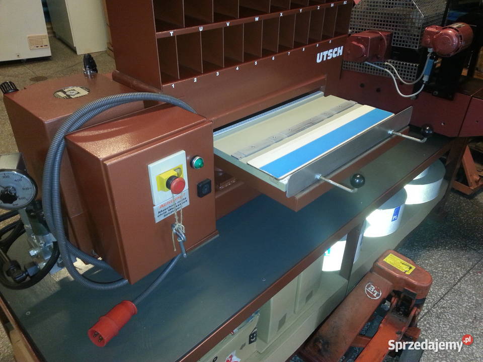 Maszyny do tablic rejestracyjnych UTSCH super Warszawa sprzedam