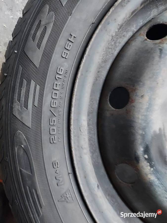 Zima 4 sztuki Dębica 205 60 16r z felgami 51143 zima Prandocin