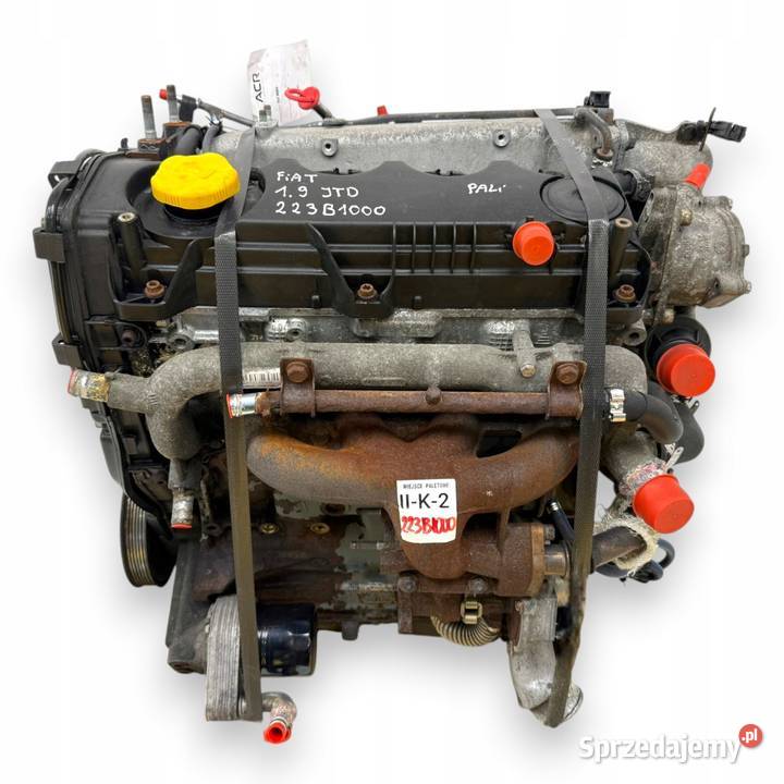 SILNIK 223B1000 Fiat Doblo 19 JTD MULTIJET 8V Chełm sprzedam