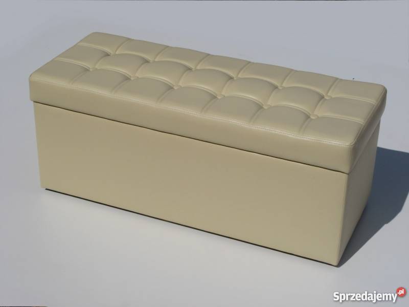PUFA skrzynia otwierana BARI 42cm Fotele i pufy wielkopolskie Poznań