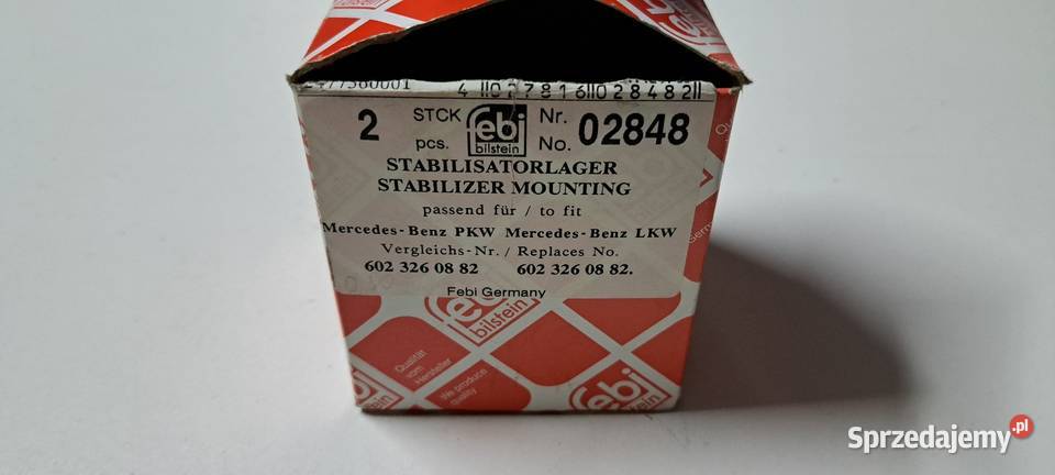 Tuleja gumowa stabilizatora przód OE 6023260882 Luzino