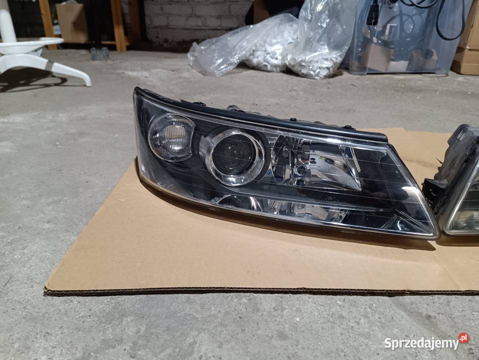 Lampy Reflektory Przód Komplet Lewa Prawa Mrowino