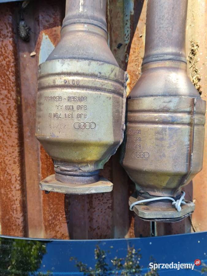 2 Puszki Udające Katalizatory Wydech Rura Tłumik Skawina sprzedam