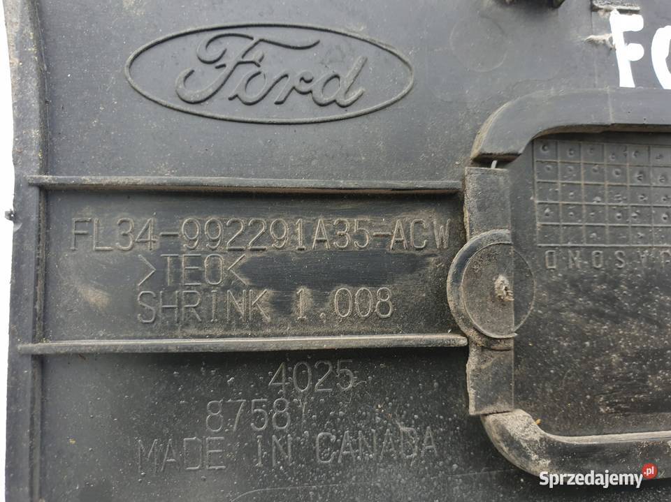 Ford F150 1520r OSŁONA TYLNEJ PAKI LEWA lewy tył Rudka