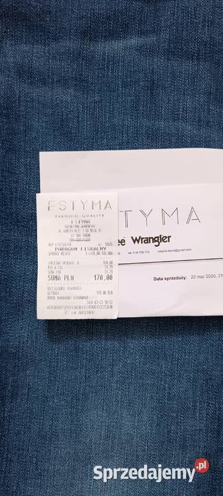 Sprzedam nowe dżinsy firmy Lee Rozmiar uniwersalny Odzież codzienna podkarpackie Radomyśl Wielki
