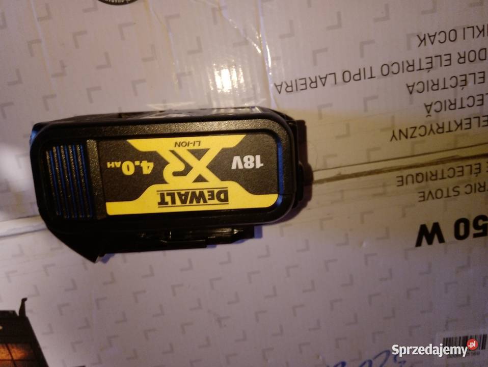 DeWalt 18V że nowy aku li ion narzędziowy Akumulatorowe Elektryczne Mińsk Mazowiecki sprzedam