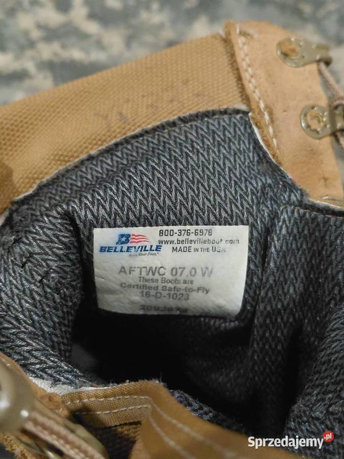 Buty Belleville AFTWC coyote GoreTex 7W dolnośląskie Wrocław