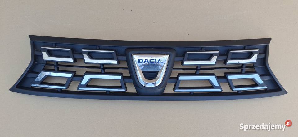 DACIA DUSTER II GRILL ATRAPA CHŁODNICY ZDERZAKA Bieleń