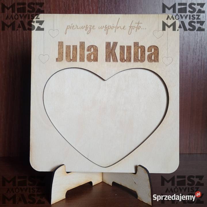 Ramka zakochanych pierwsze foto walentynki Racot sprzedam
