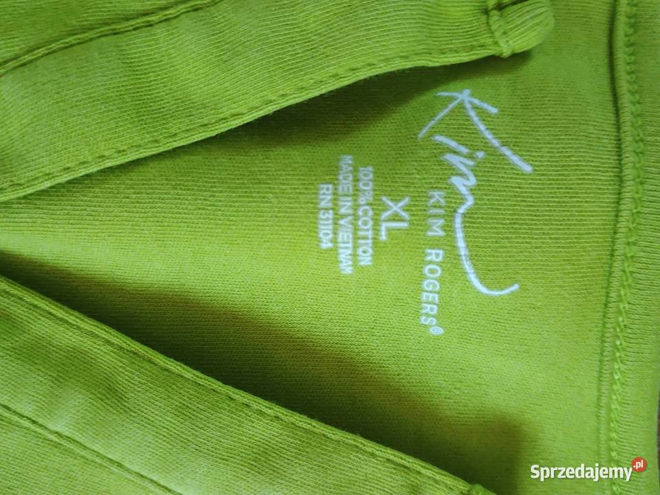 Bawełniana bluzeczka w kolorze oliwkowym Rozmiar 42(XL) Bytom Odrzański