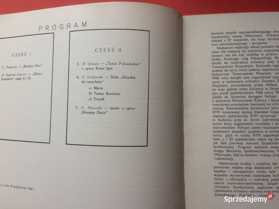882 20 Lecie Orkiestry Szczecin Antykwariat