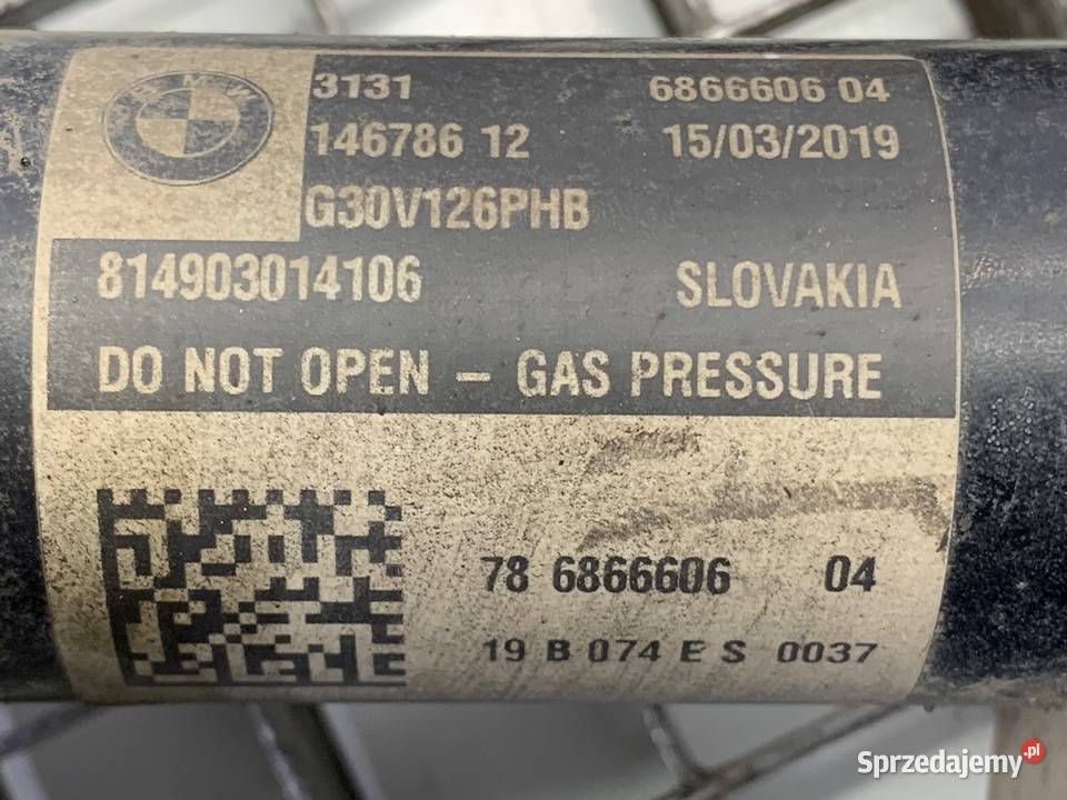 AMORTYZATOR PRAWY TYŁ BMW G30 SedanLimuzyna