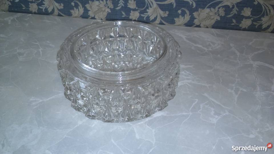 lampa plafon przysufitowy białe szkło cudo lata Gdańsk