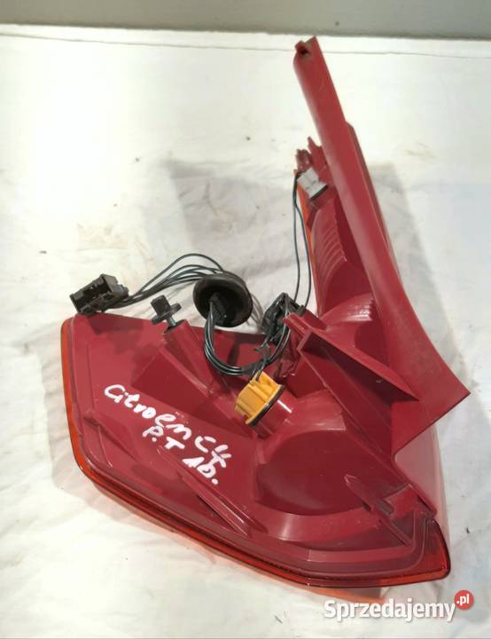 LAMPA PRAWY TYŁ CITROEN C4 LIFT 9655863980 Prawe Mielęcin