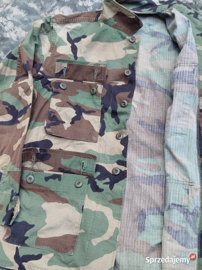 Bluza BDU woodland small regular Ripstop 98r