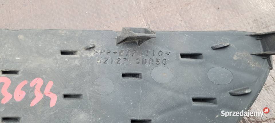 TOYOTA YARIS I LIFT KRATKA ZAŚLEPKA HALOGENU Ruda Śląska sprzedam