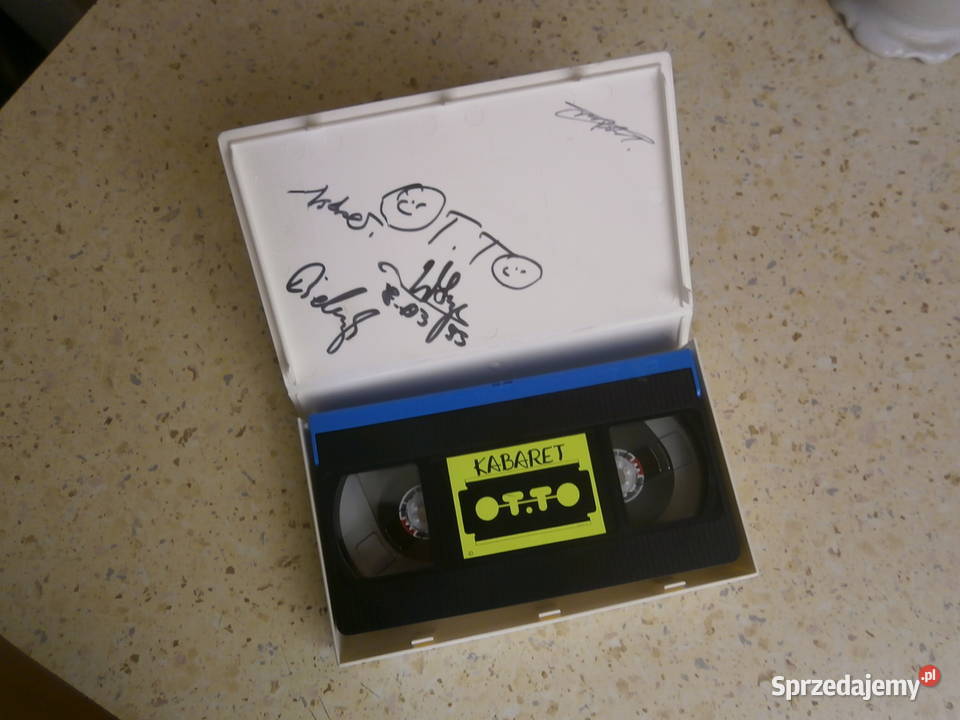 KABARET OTTO fauxpas VHS kaseta autografy Antyki, Sztuka, Kolekcje Łódź