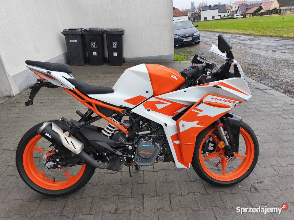 KTM 125 RC Zamiana Raty uszkodzony Ligota Dobrodzieńska