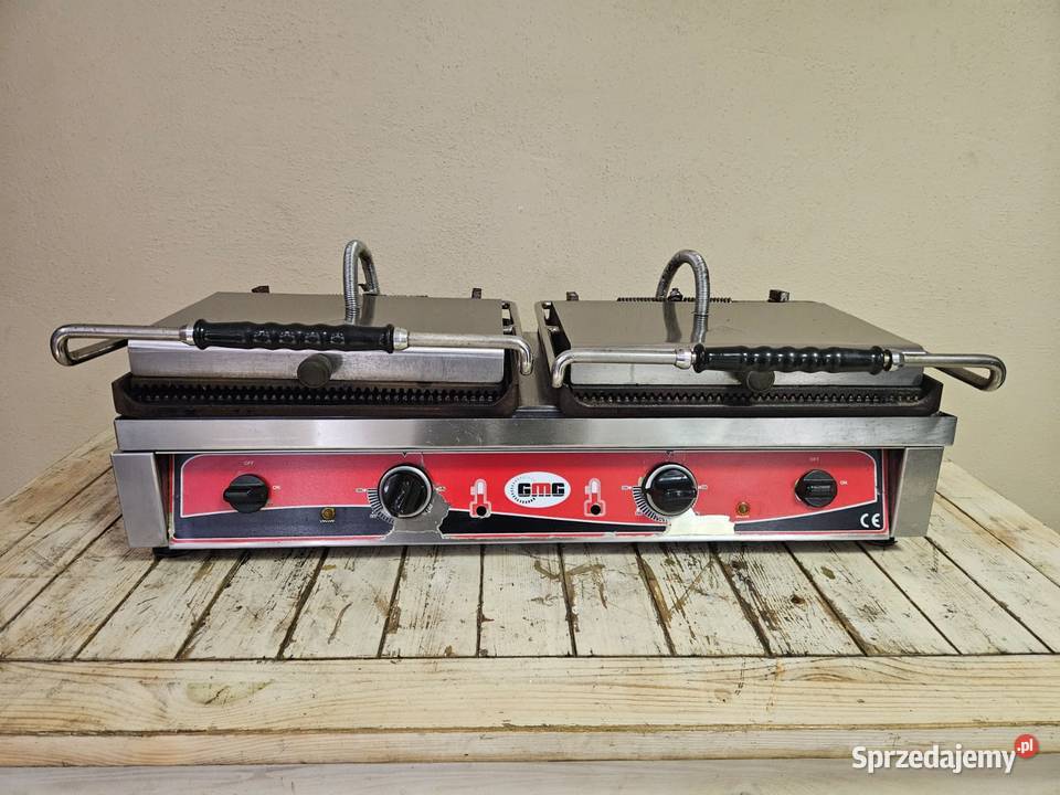 Kontaktgrill podwójny RYFLOWANY GMG Pszczyna sprzedam
